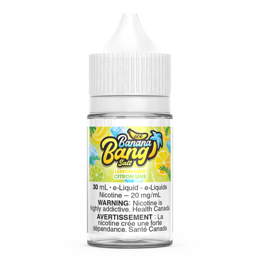 Lemon Lime Banana Bang Ice Salt Nic Vape Juice 30mL