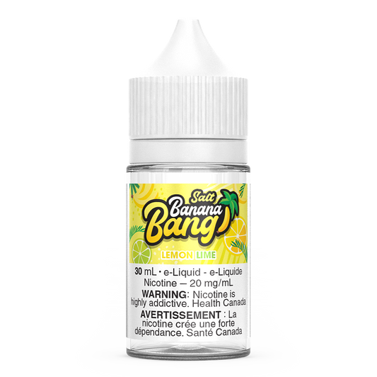 Lemon Lime Banana Bang Salt Nic Vape Juice 30mL