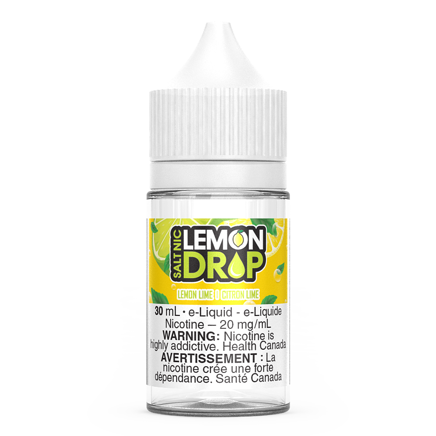 Lemon Lime LEMON DROP Salt Nic Vape Juice E-Liquid 30mL