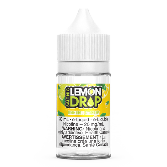 Lemon Lime LEMON DROP Salt Nic Vape Juice E-Liquid 30mL