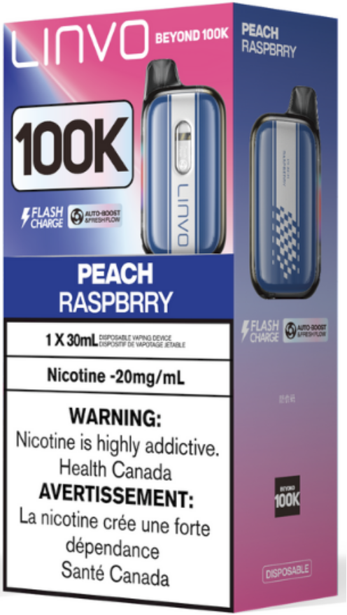 longest lasting disposable vape canada Linvo Beyond 100K Disposable Vape