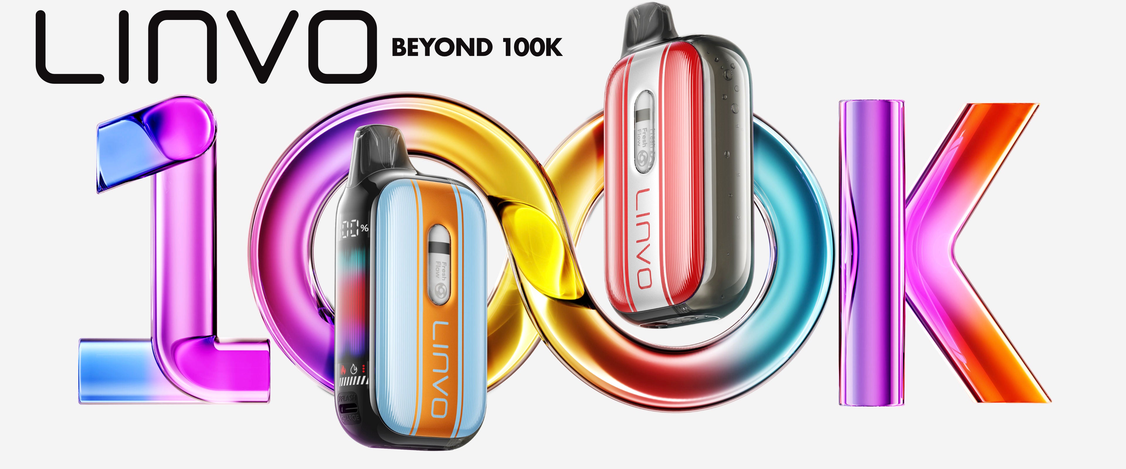 Linvo Beyond 100K Disposable Vape Banner