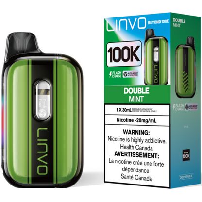 Linvo Beyond 100K Disposable Vape Double Mint