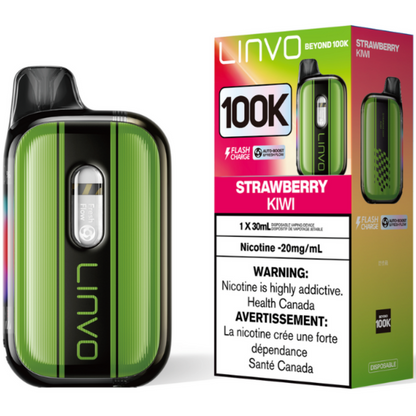 Linvo Beyond 100K Disposable Vape Strawberry Kiwi