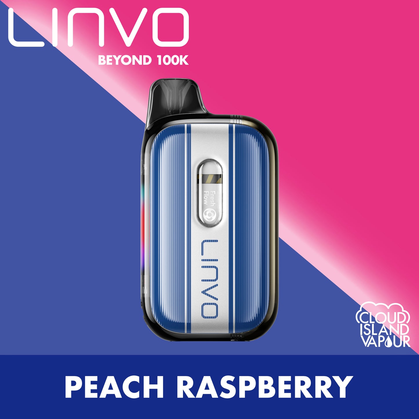 Linvo Beyond 100K Peach Raspberry