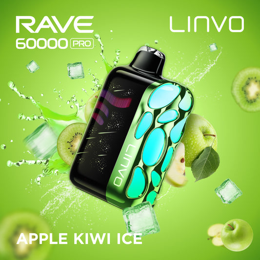 Linvo Rave 60000 Pro 60K Apple Kiwi Ice