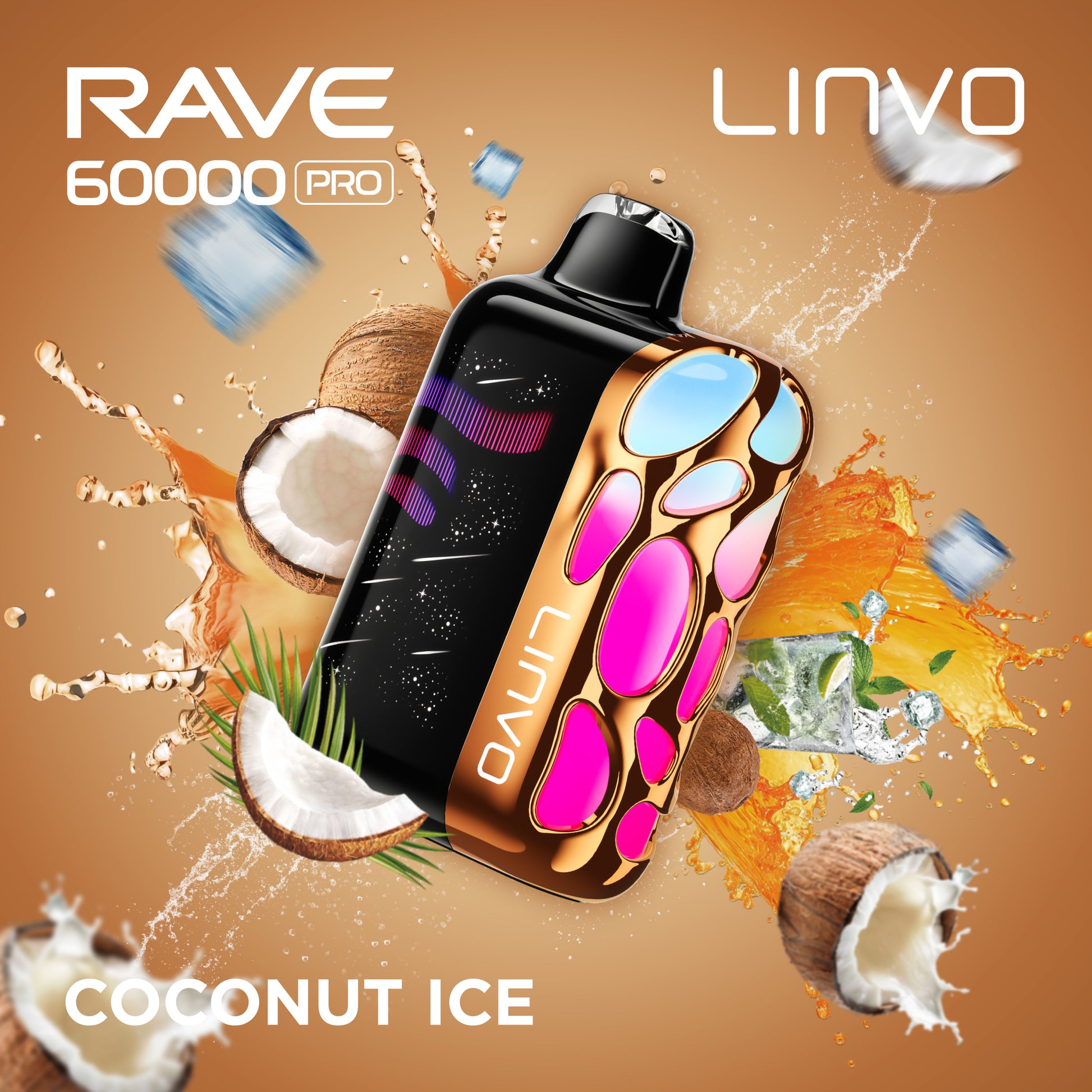 Linvo Rave 60000 Pro 60K Coconut Ice