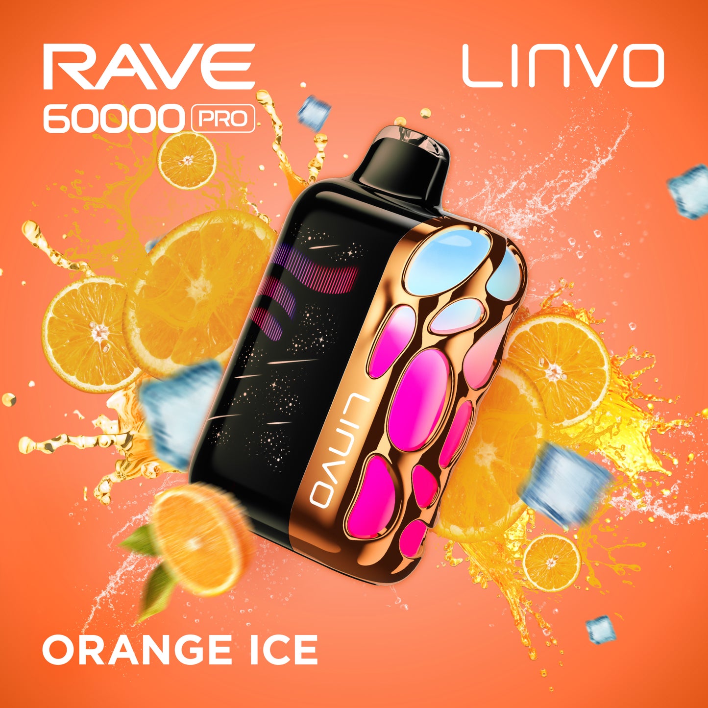 Linvo Rave 60000 Pro 60K Orange Ice