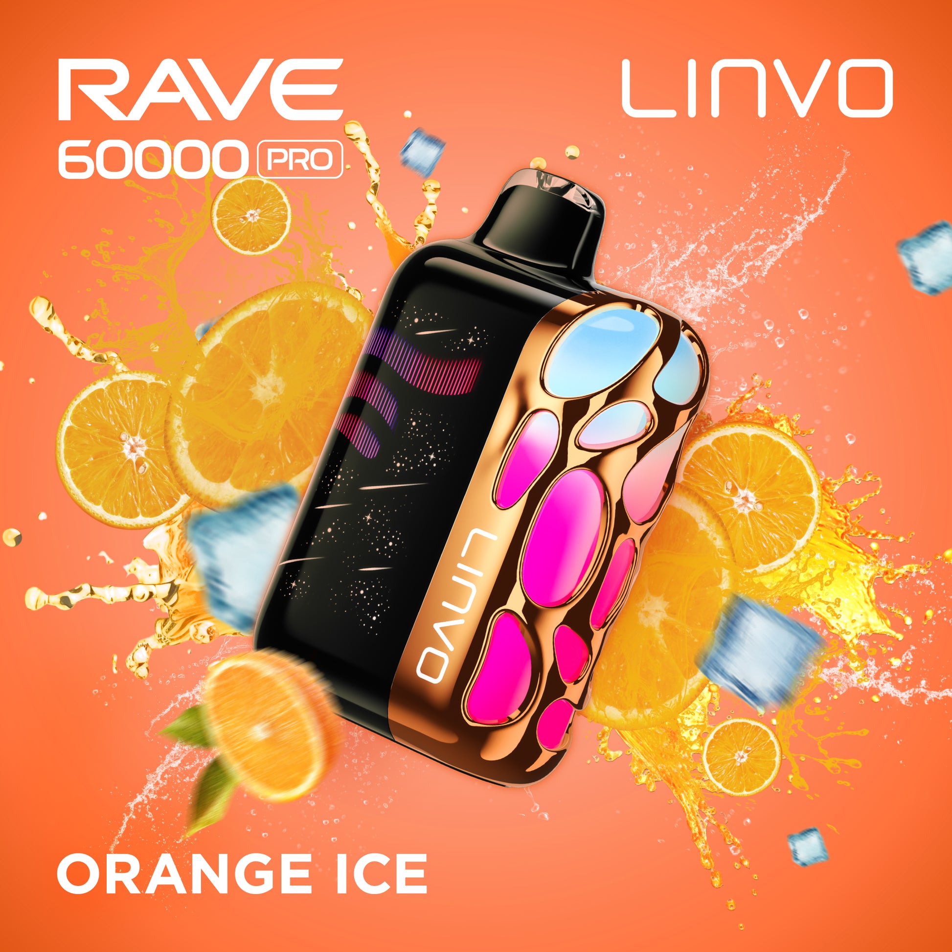 Linvo Rave 60000 Pro 60K Orange Ice