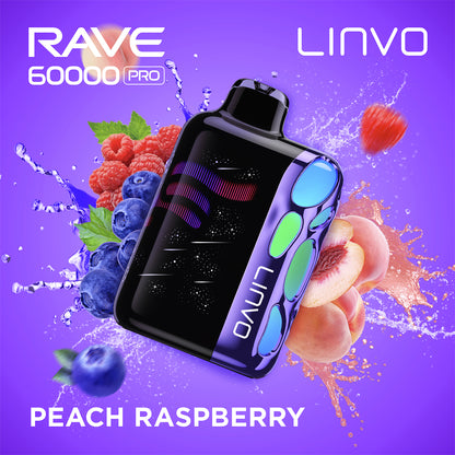 Linvo Rave 60000 Pro 60K Peach Raspberry