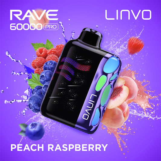 Linvo Rave 60000 Pro 60K Peach Raspberry