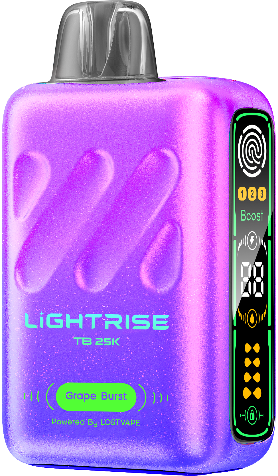 Lost Vape Lightrise TB 25K Disposable Vape Grape Burst