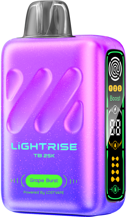 Lost Vape Lightrise TB 25K Disposable Vape Grape Burst