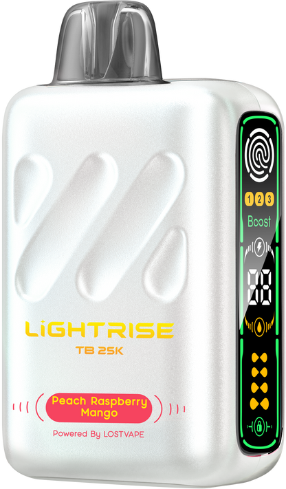 Lost Vape Lightrise TB 25K Disposable Vape Peach Raspberry Mango