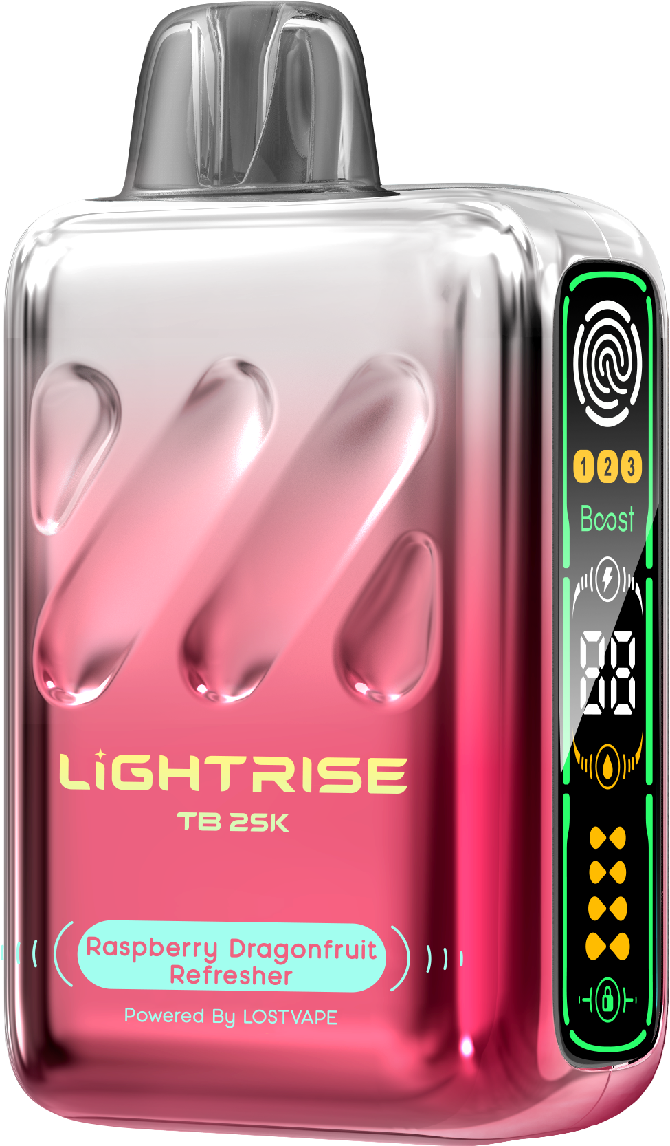 Lost Vape Lightrise TB 25K Disposable Vape Raspberry Dragonfruit Refresher