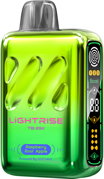 Lost Vape Lightrise TB 25K Disposable Vape Raspberry Sour Apple