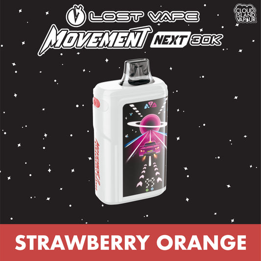 Lost Vape Movement Next 30K Disposable Vape Strawberry Orange