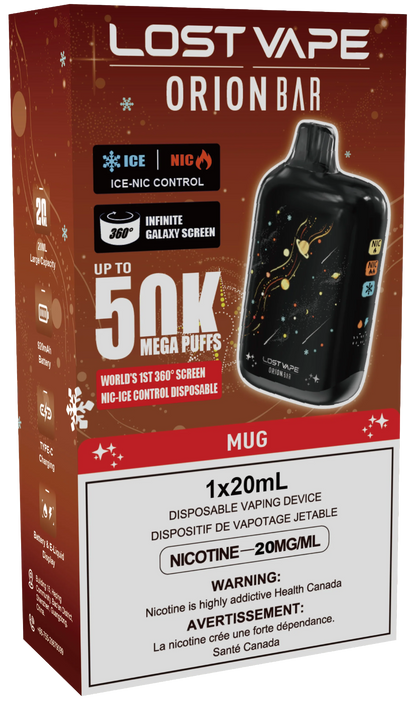 Lost Vape Orion Bar 50K Disposable Mug