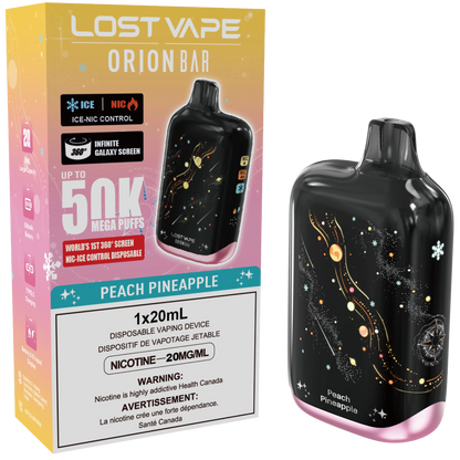 Lost Vape Orion Bar 50K Disposable Vape Peach Pineapple