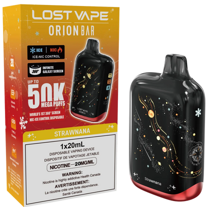 Lost Vape Orion Bar 50K Disposable Vape Strawnana