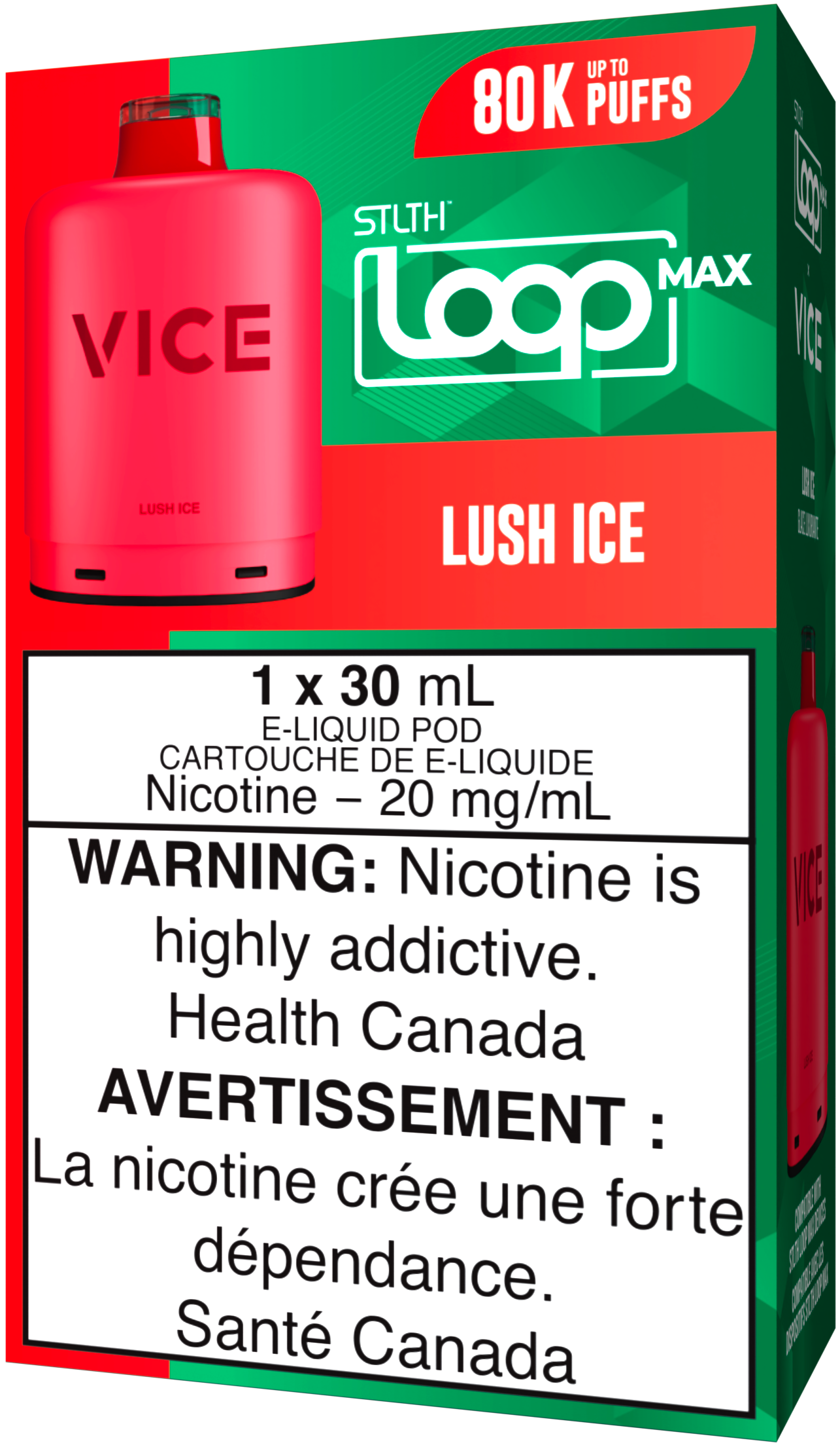 Lush Ice STLTH LOOP MAX X VICE Pod Pack