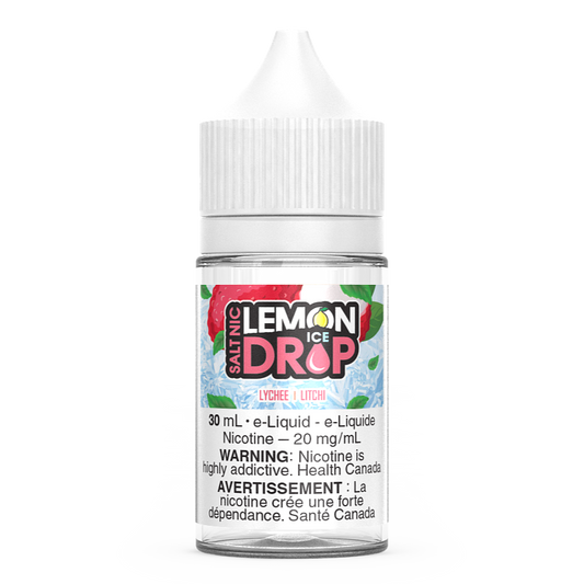 Lychee LEMON DROP ICE Salt Nic Vape Juice E-Liquid 30mL