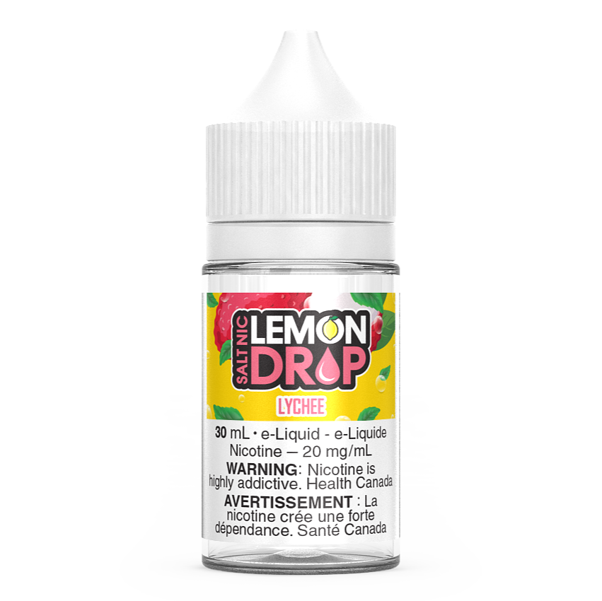 Lychee LEMON DROP Salt Nic Vape Juice E-Liquid 30mL