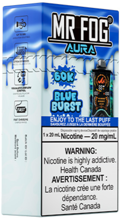 MR FOG AURA 60K Disposable Blue Burst