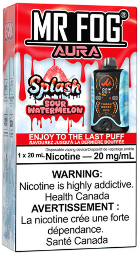 MR FOG AURA 60K Disposable Splash Sour Watermelon