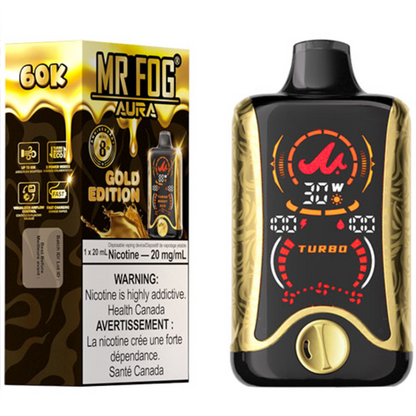 MR FOG AURA 60K Disposable Vape Gold Edition