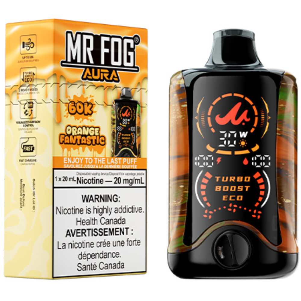MR FOG AURA 60K Disposable Vape Orange Fantastic