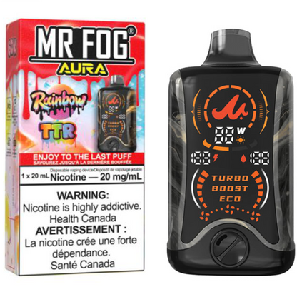 MR FOG AURA 60K Disposable Vape Rainbow TTR