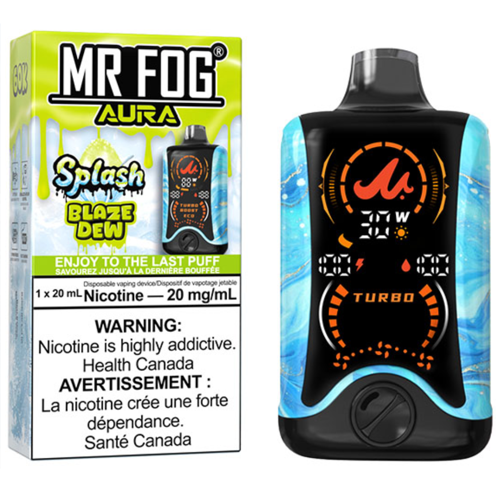 MR FOG AURA 60K Disposable Vape Splash Blaze Dew