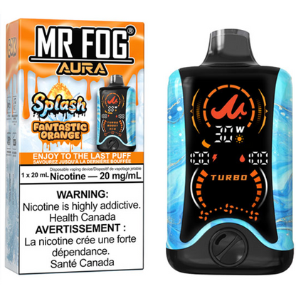 MR FOG AURA 60K Disposable Vape Splash Fantastic Orange