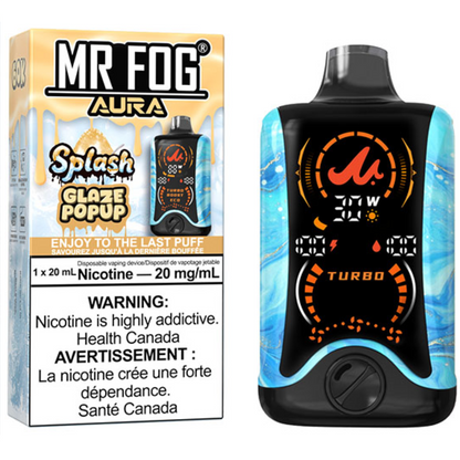 MR FOG AURA 60K Disposable Vape Splash Glaze Popup