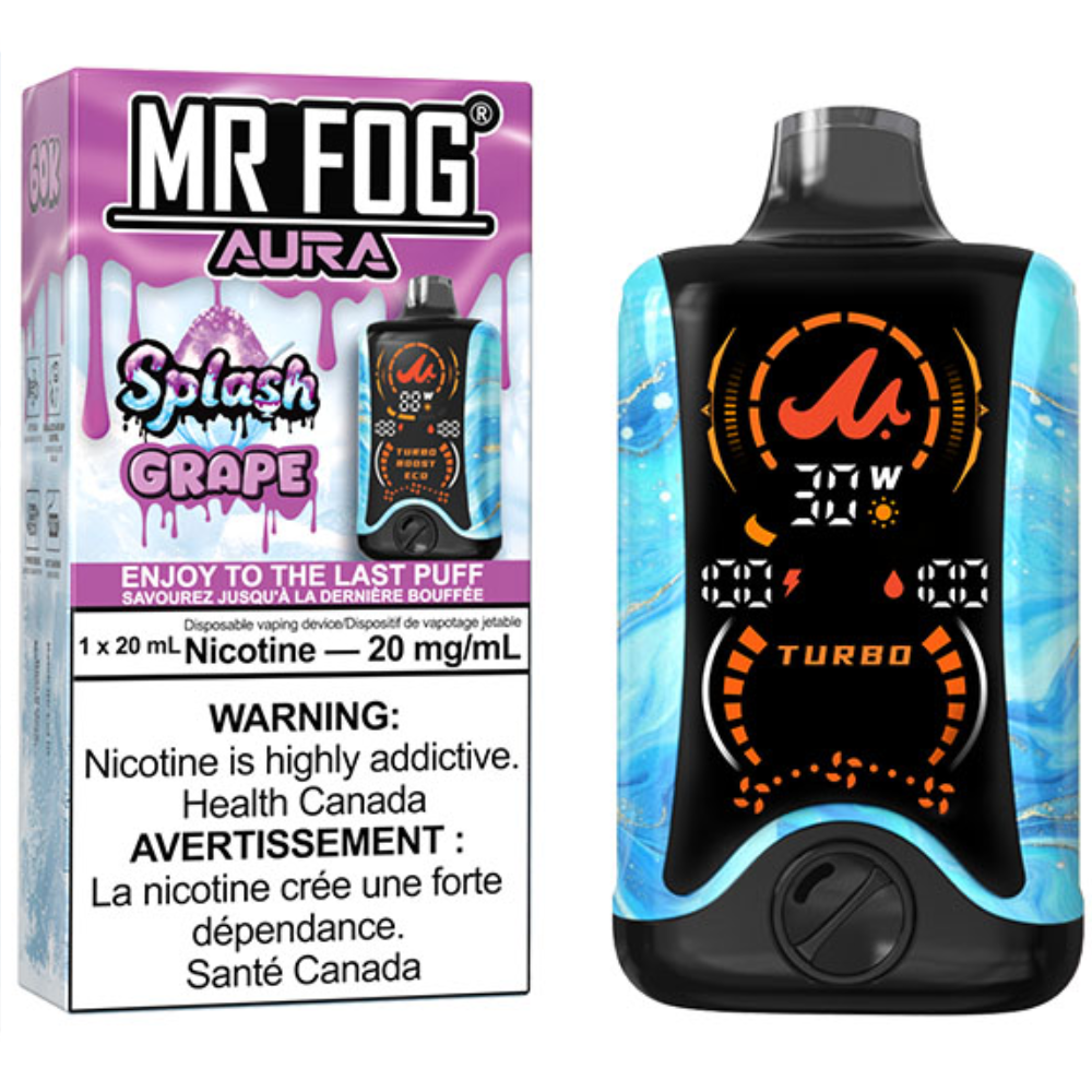 MR FOG AURA 60K Disposable Vape Splash Grape