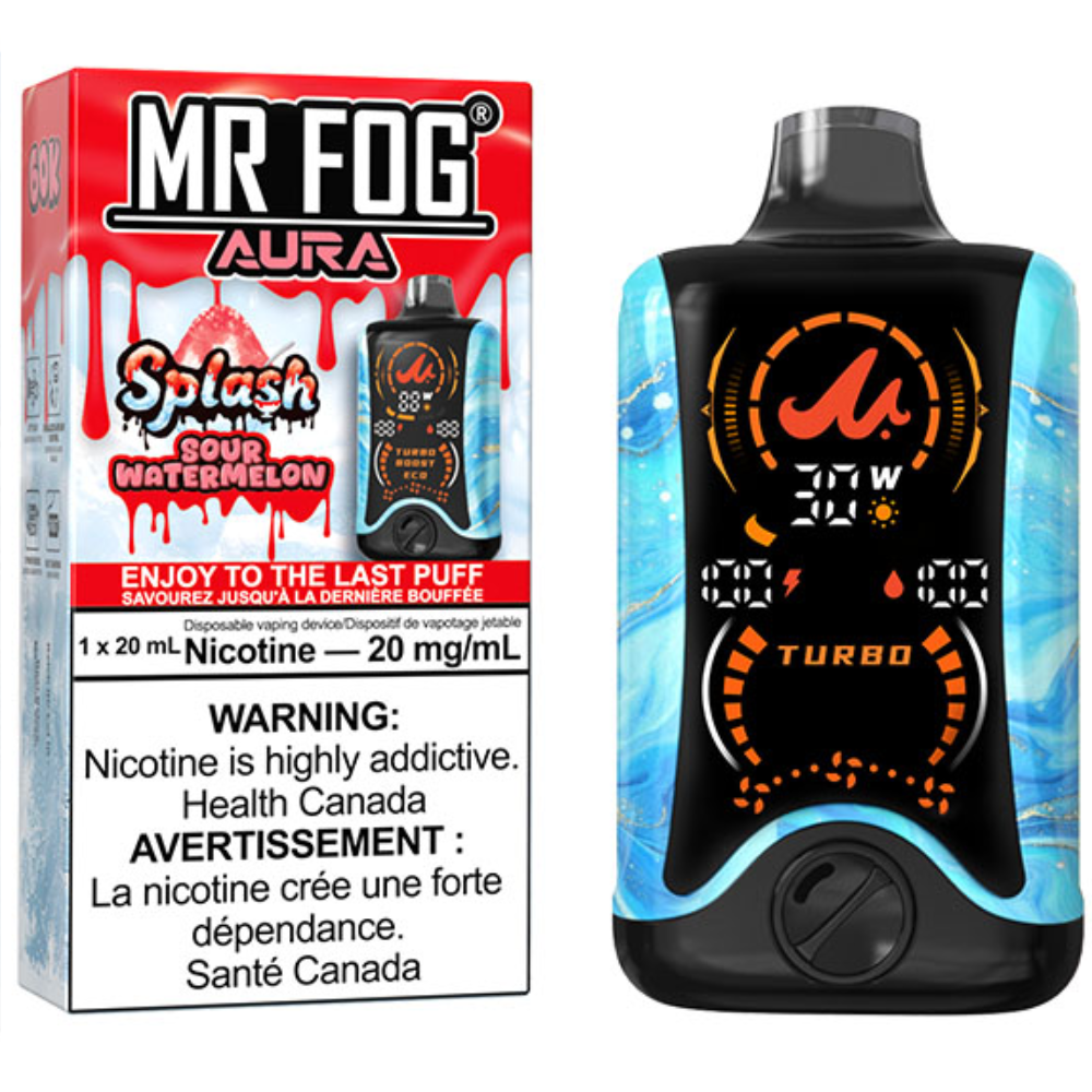 MR FOG AURA 60K Disposable Vape Splash Sour Watermelon