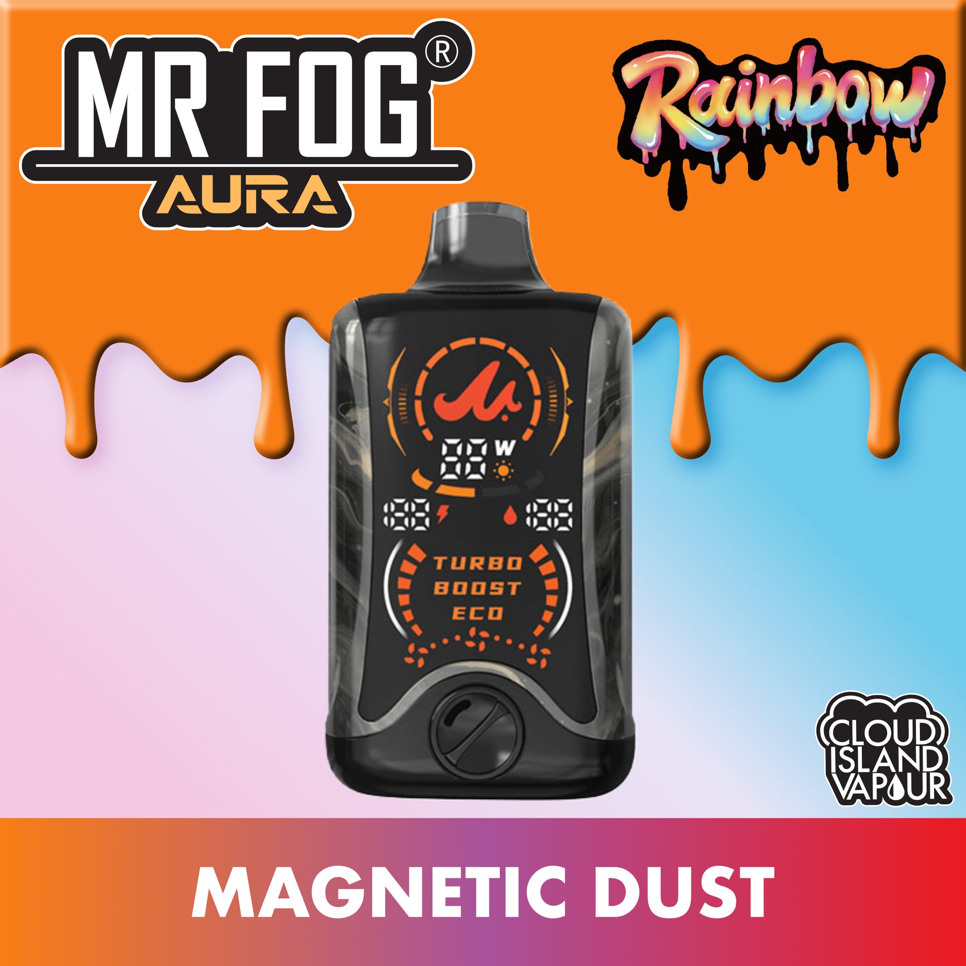 MR FOG AURA 60K Rainbow Magnetic Dust