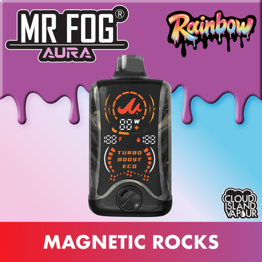 MR FOG AURA 60K Rainbow Magnetic Rocks