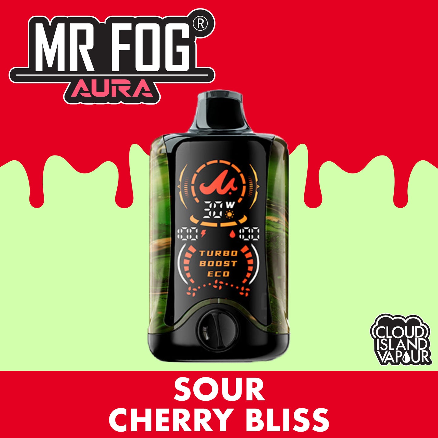 MR FOG AURA 60K Sour Cherry Bliss