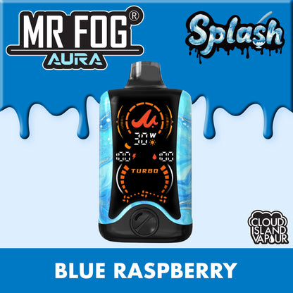 MR FOG AURA 60K Splash Blue Raspberry