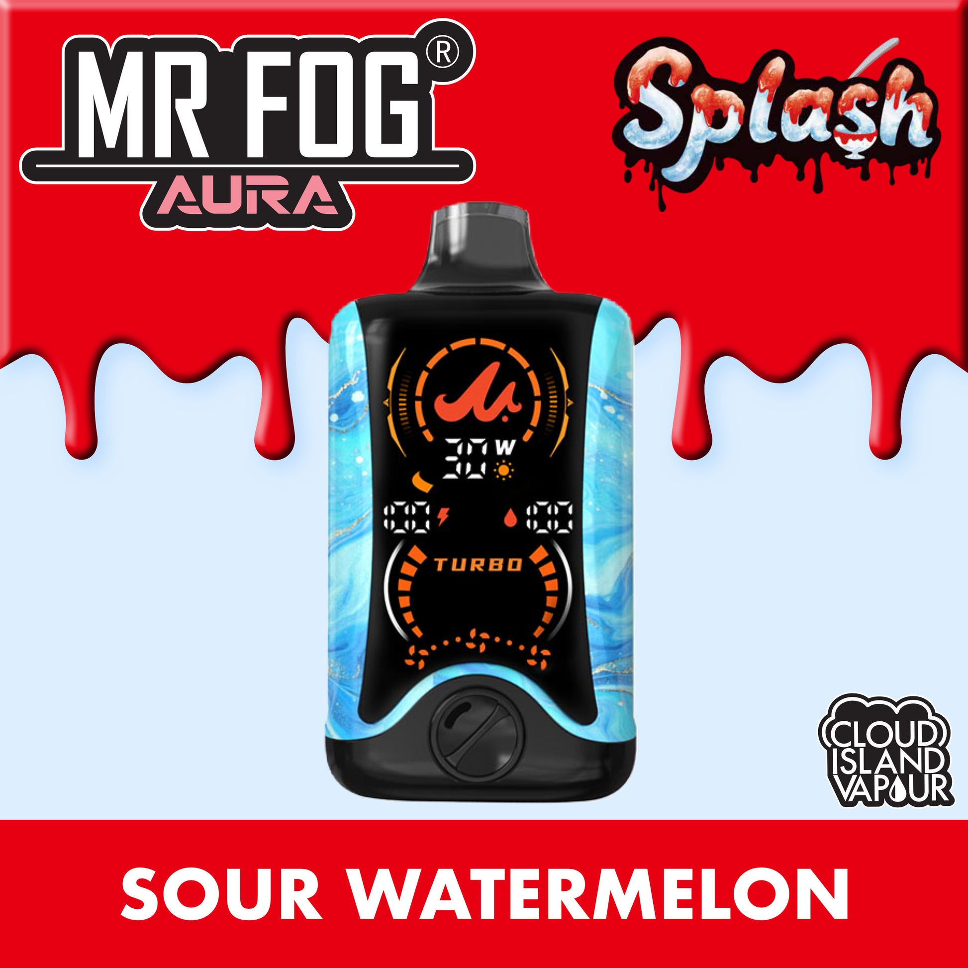 MR FOG AURA 60K Splash Sour Watermelon