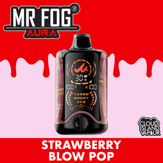 MR FOG AURA 60K Strawberry Blow Pop