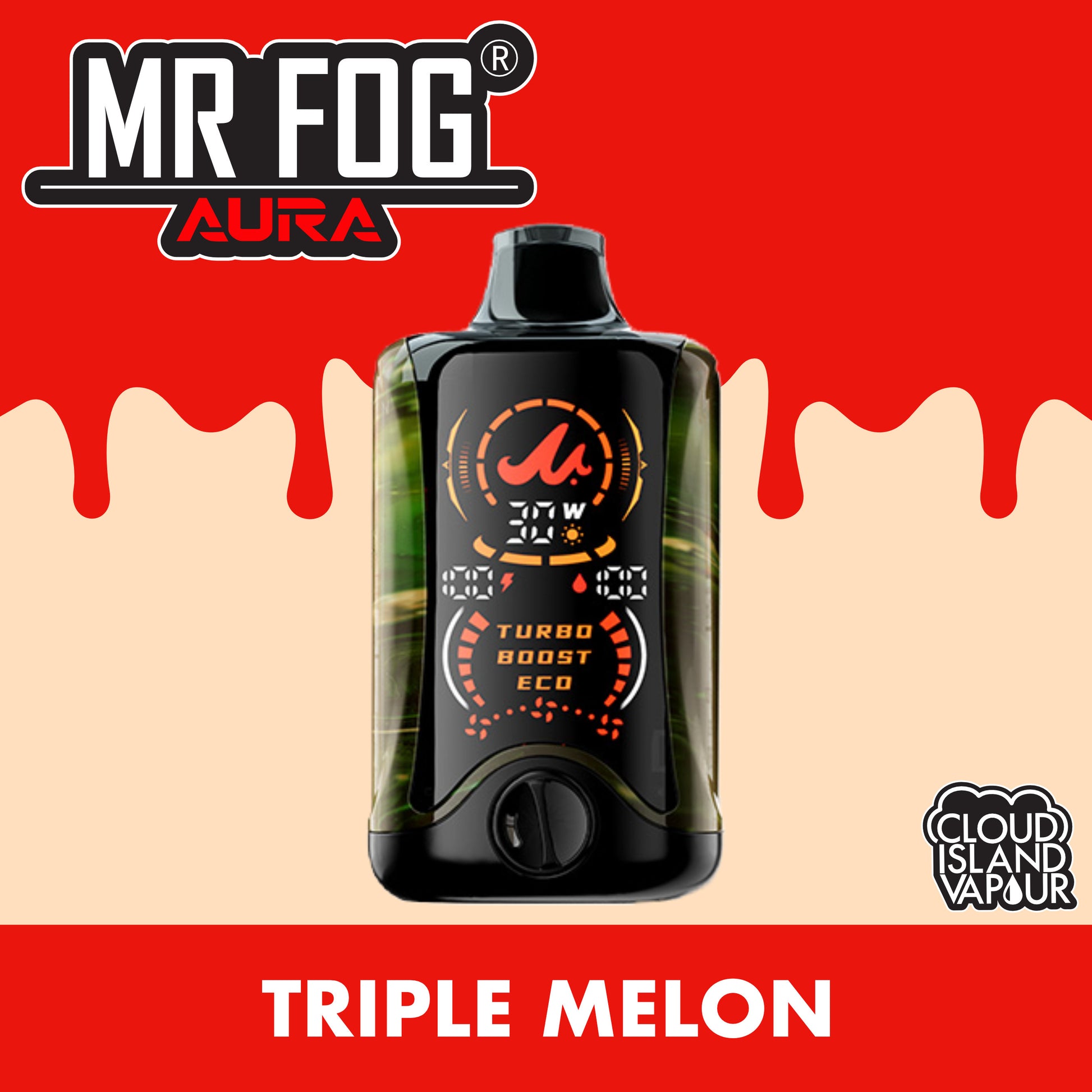 MR FOG AURA 60K Triple Melon