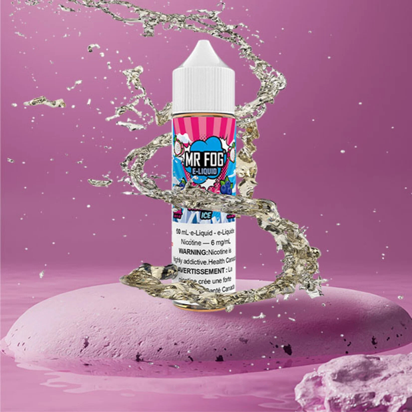 MR FOG E-Liquid 60mL - Blueberry Dragonfruit Ice Cloud Island Vapour MR FOG E-Liquid 60mL - Blueberry Dragonfruit Ice Cloud Island Vapour