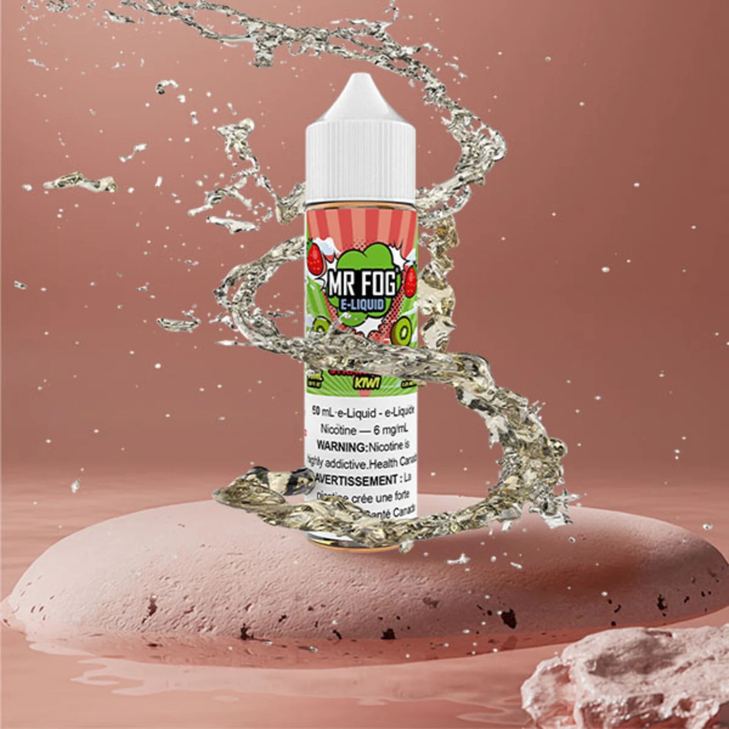 MR FOG E-Liquid 60mL Strawmelon Kiwi