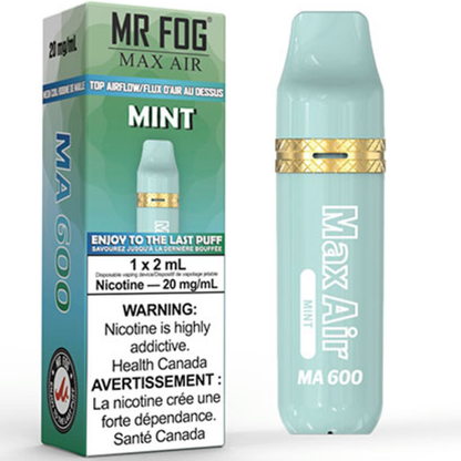 MR FOG MAX AIR MA600 Mint