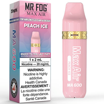 MR FOG MAX AIR MA600 Peach Ice
