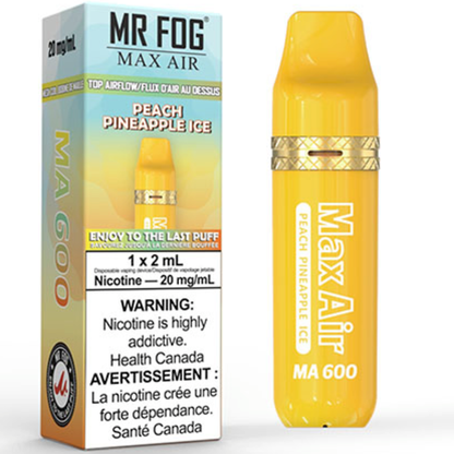 MR FOG MAX AIR MA600 Peach Pineapple Ice