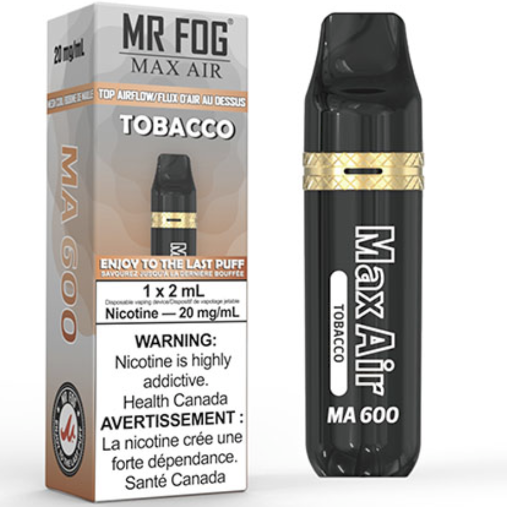 MR FOG MAX AIR MA600 Tobacco